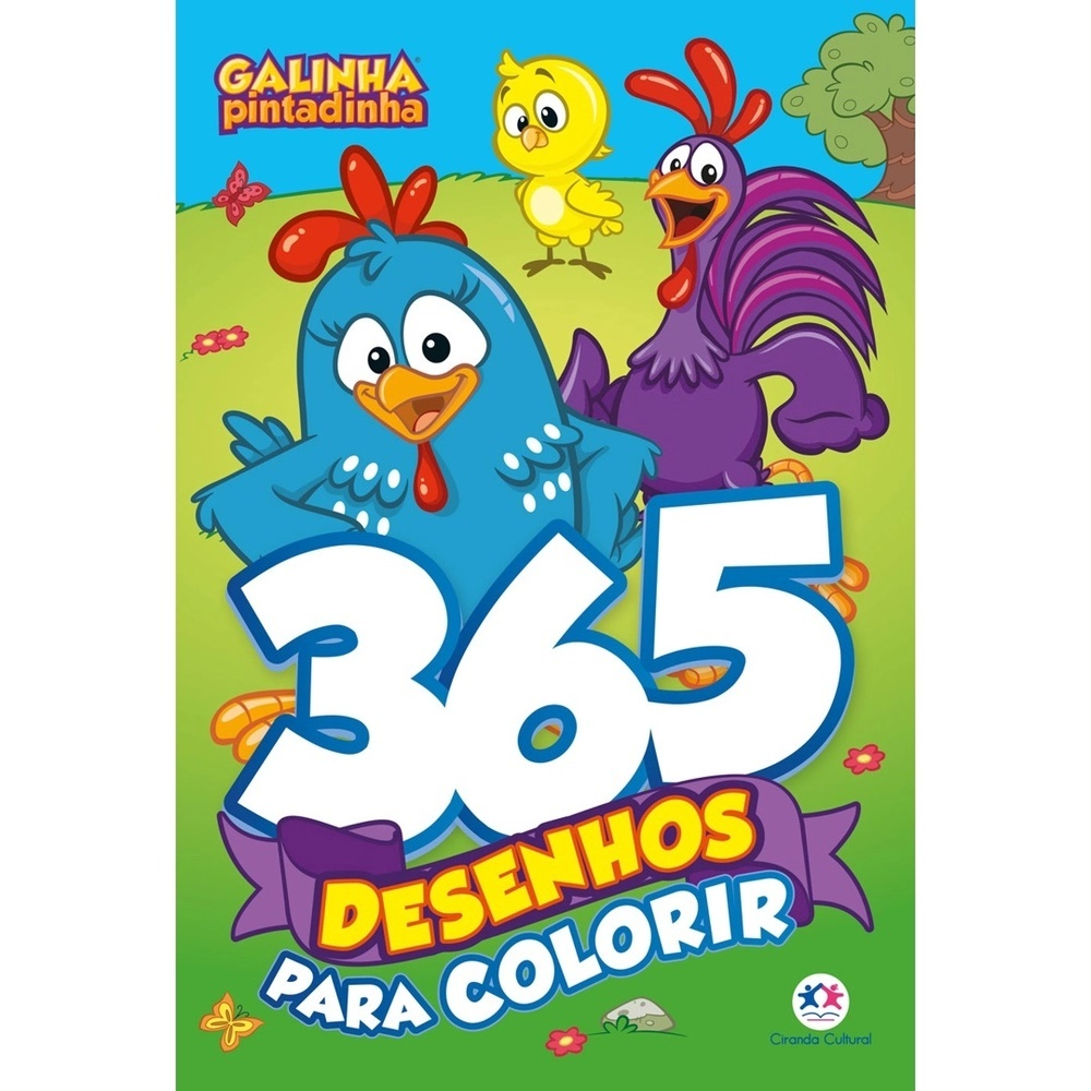 🎨Kit 365 Desenhos - Disney Turma Mônica Heróis Vingadores Princesas Marvel