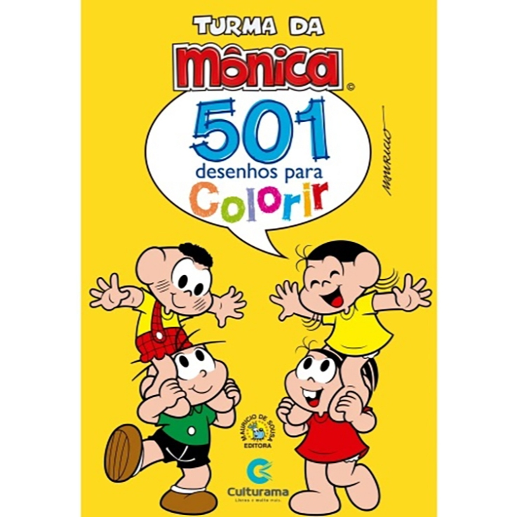 🎨Kit 365 Desenhos - Disney Turma Mônica Heróis Vingadores Princesas Marvel