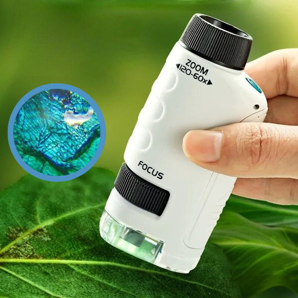Microscópio Divertido para Crianças