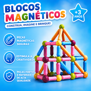 Blocos Magnéticos Criativos