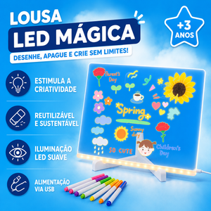 LuzPad - Tablet de Desenho Brilhante
