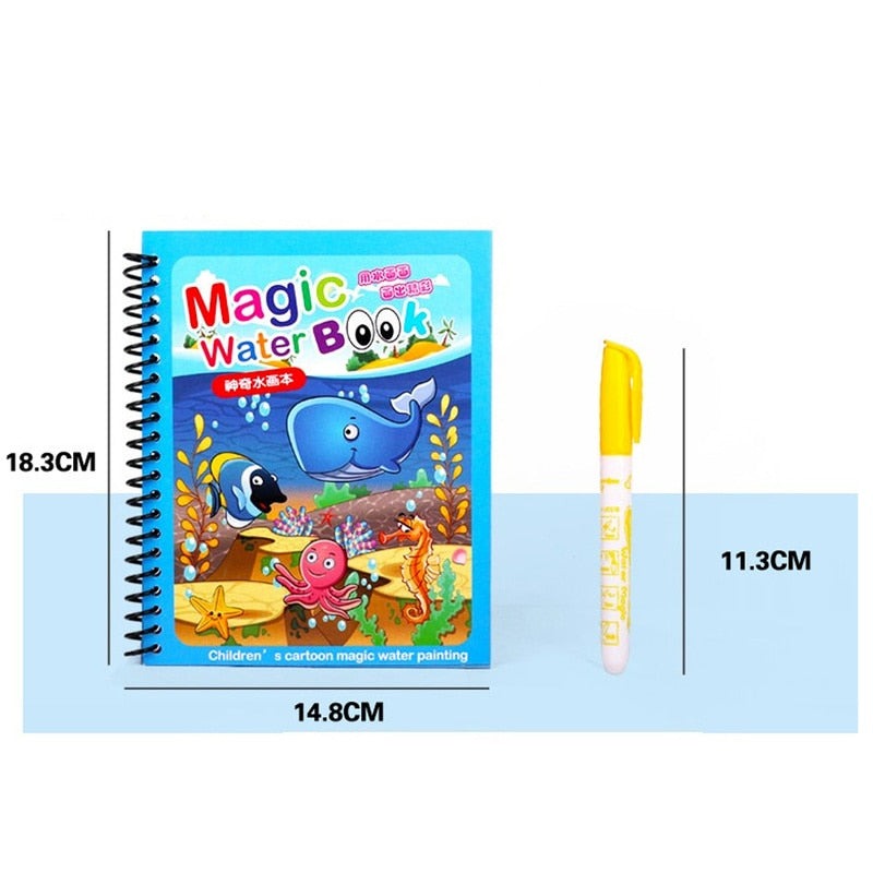 Livro de Pintura Mágico