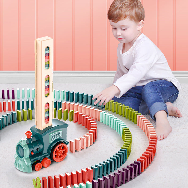 Trem de Dominó Divertido Montessori