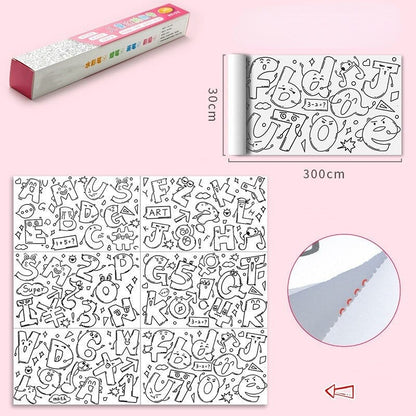 Rolo Criativo para Desenhos Infantis