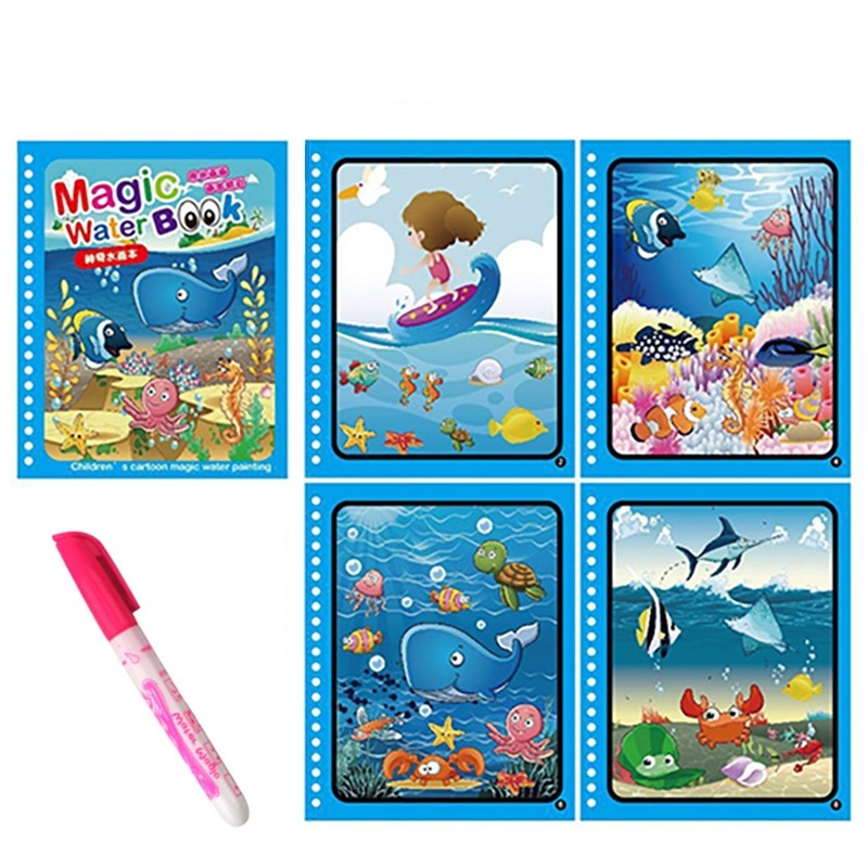 Livro de Pintura Mágico