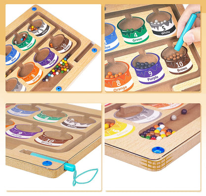 Jogo Magnético de Cores Divertido