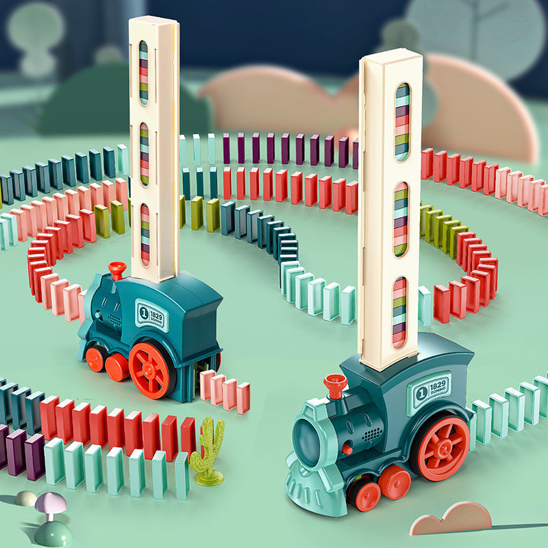Trem de Dominó Divertido Montessori